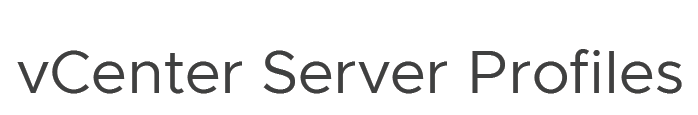 vSphere 7 – vCenter Server Profiles Preview – Invoke-Automation